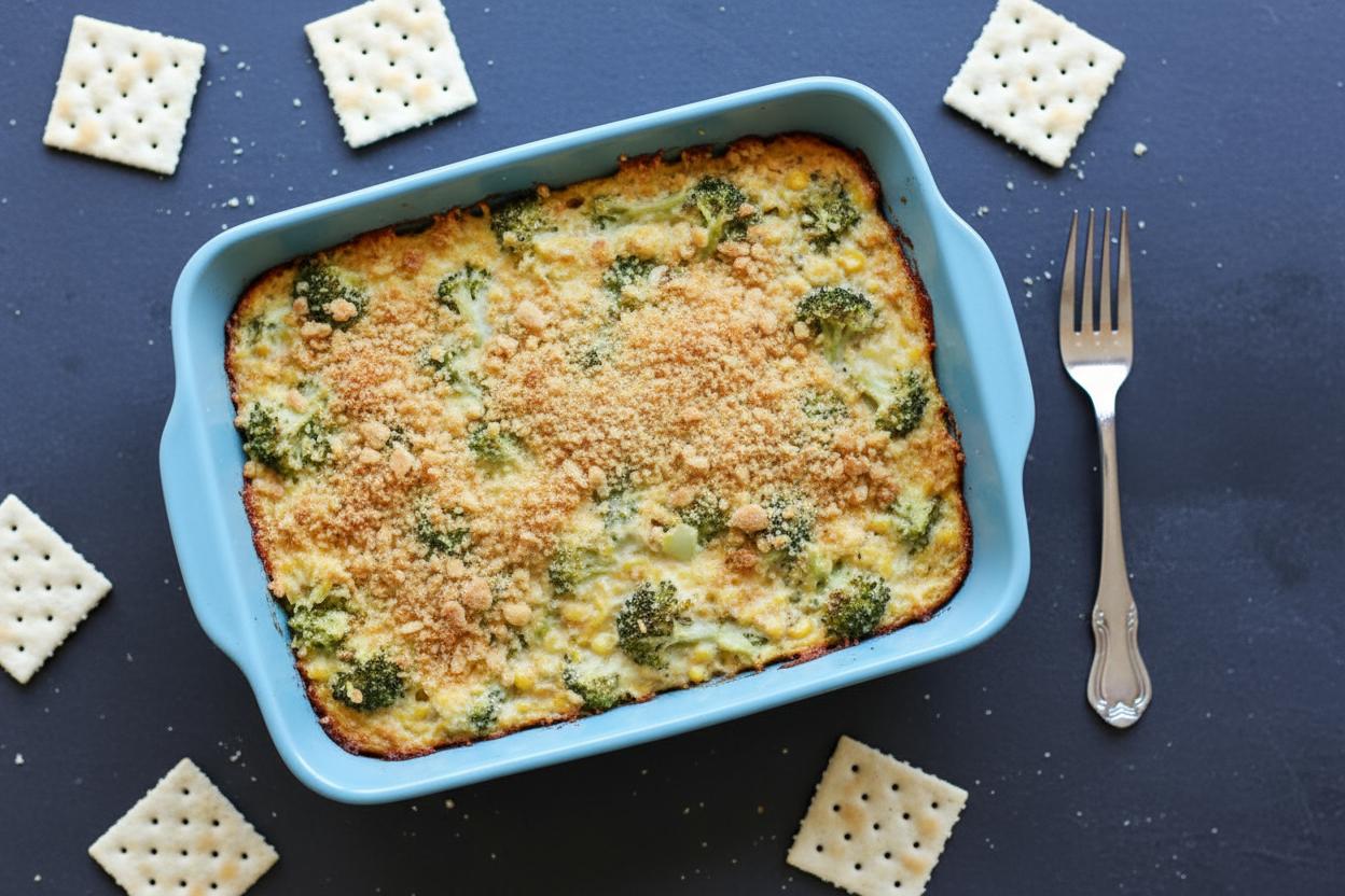 Broccoli and Corn Bake recipe