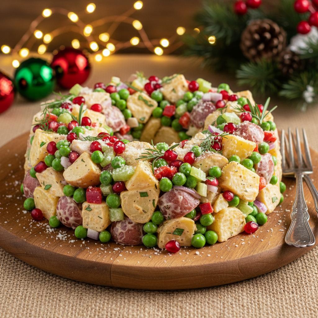 Christmas Turkey Potato Salad recipe