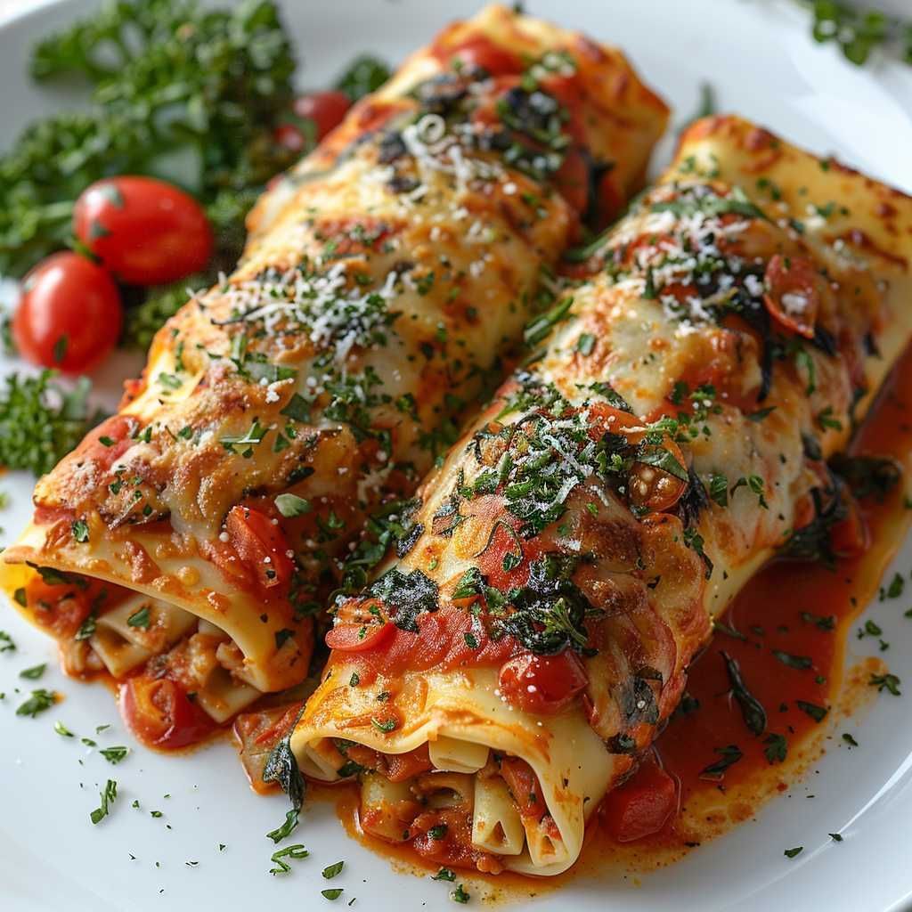 Italian Veggie Rolls recipe