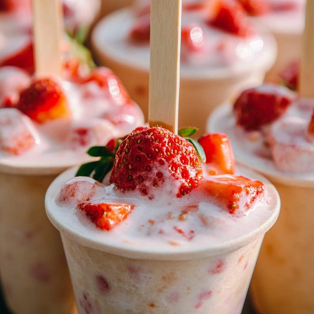 Fruit Yogurt Pops recipe