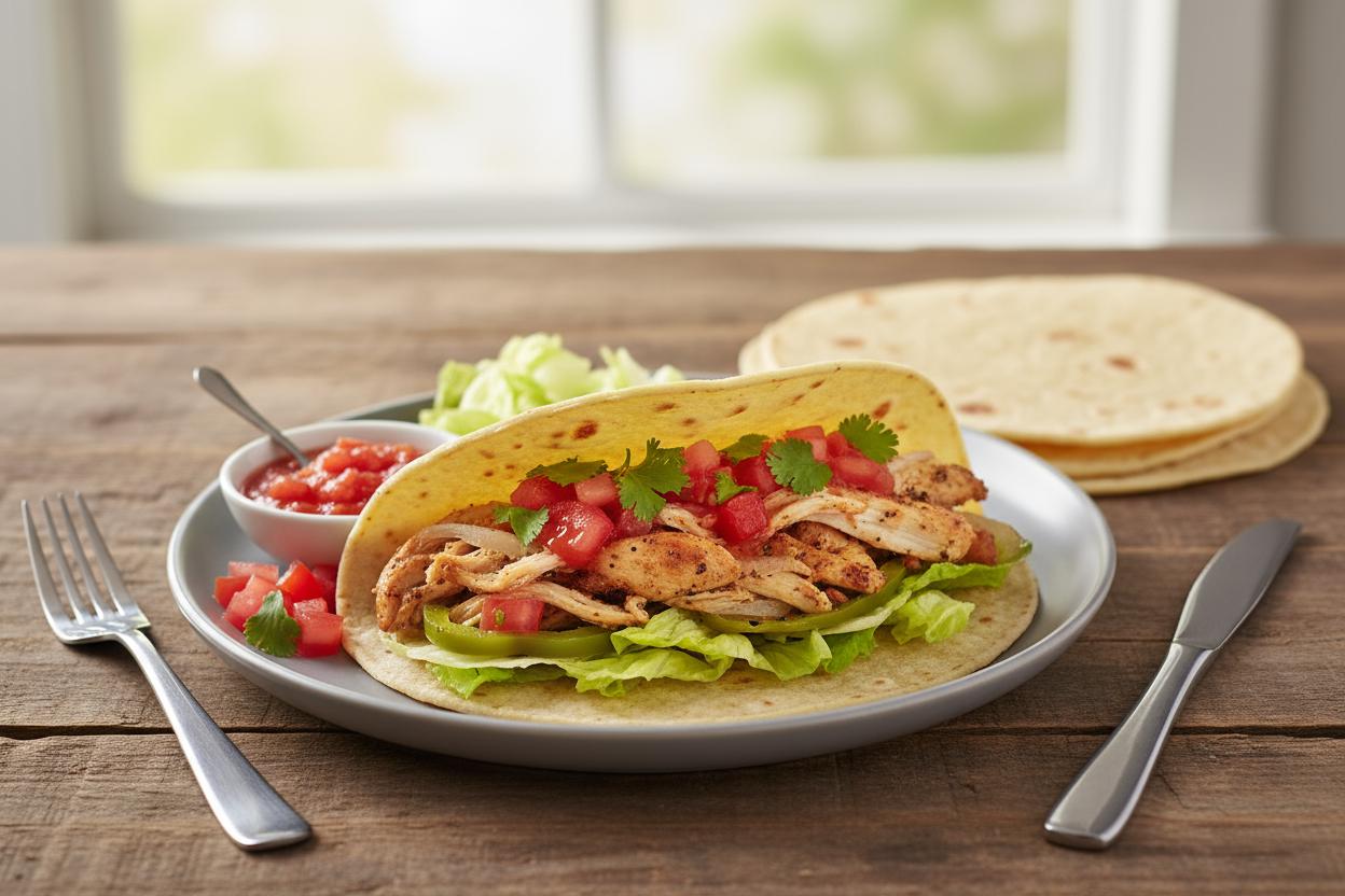 Soft Chicken Taco recipe