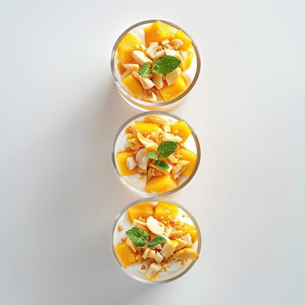 Mango & Yoghurt Parfaits recipe