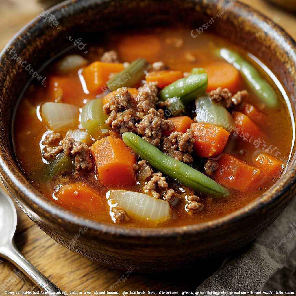 Beef &amp; Vegetable Soup recipe