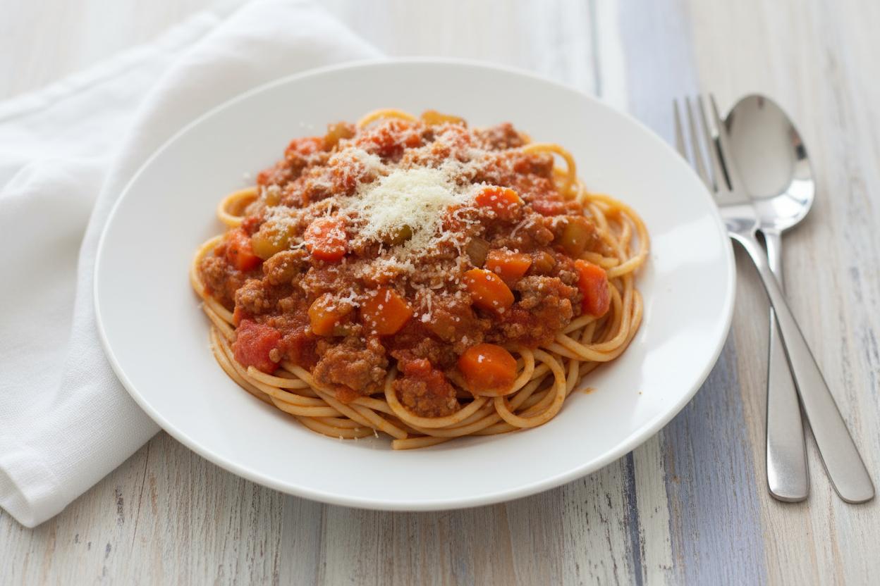 Pasta Bolognese recipe