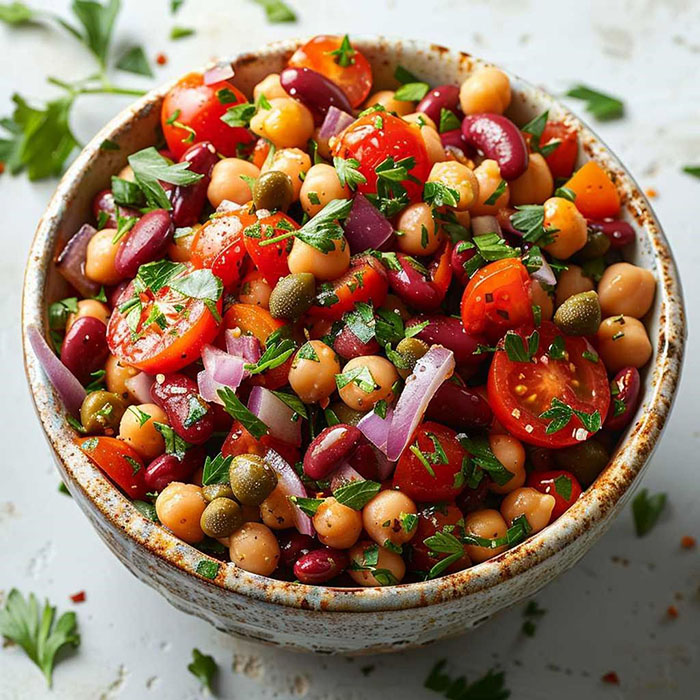Mediterranean Bean Salad recipe