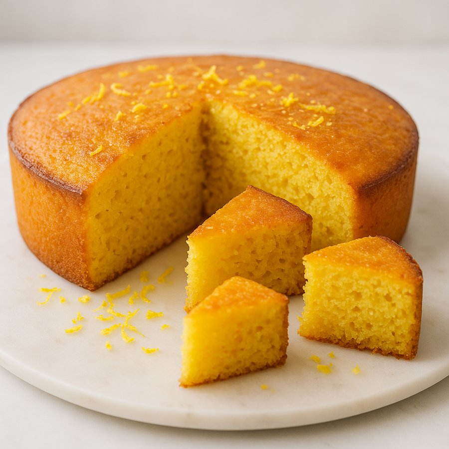 Lemon Corn Cake recipe