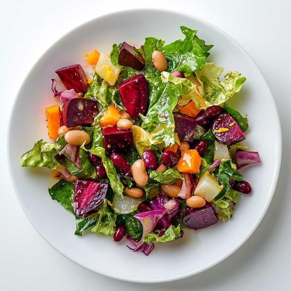 Beet & White Bean Salad recipe