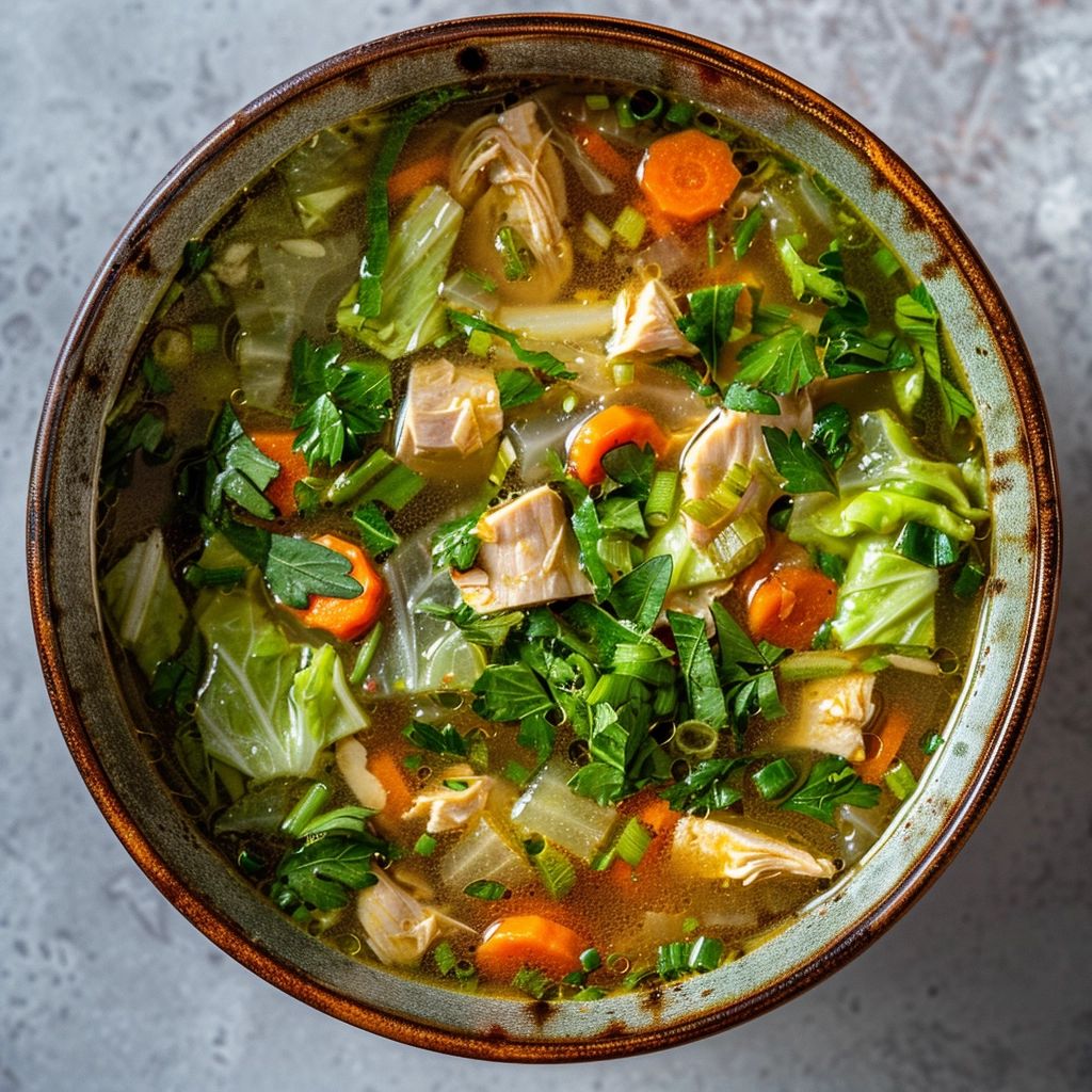 Thai Chicken Cabbage Soup recipe