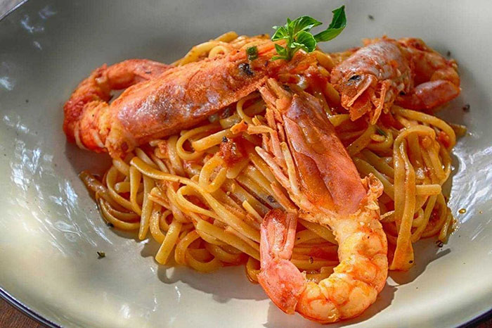 Zesty Seafood Pasta recipe