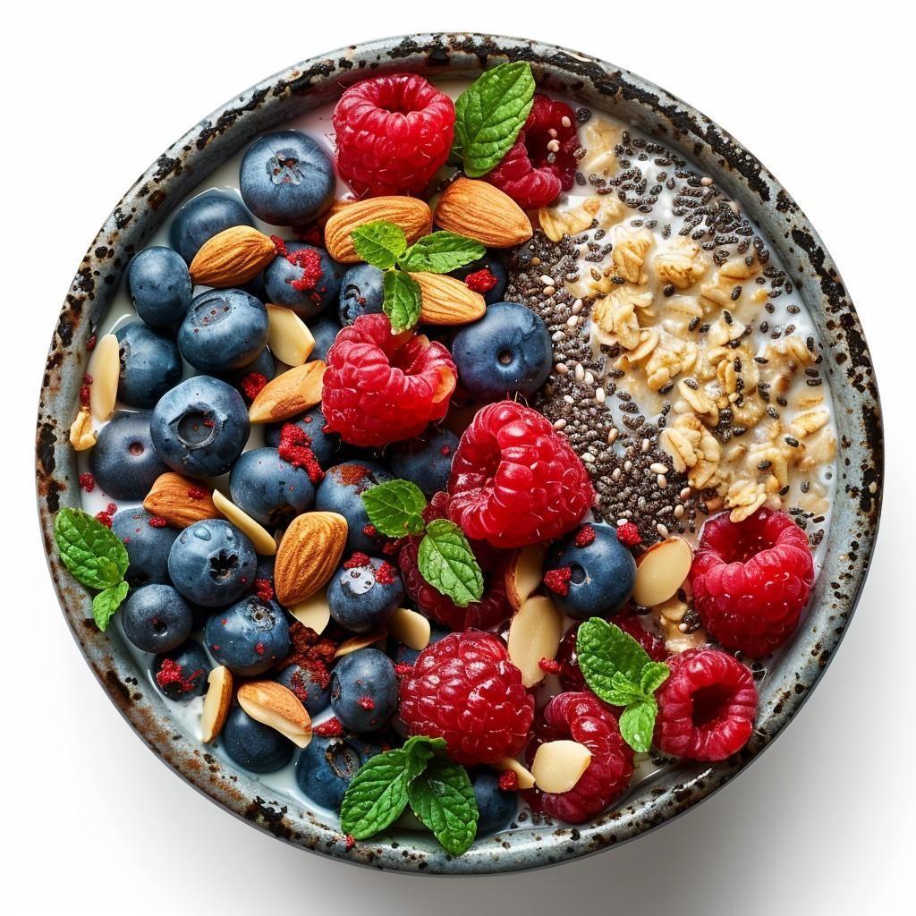 Mixed Berry Chia Yogurt Bowl recipe