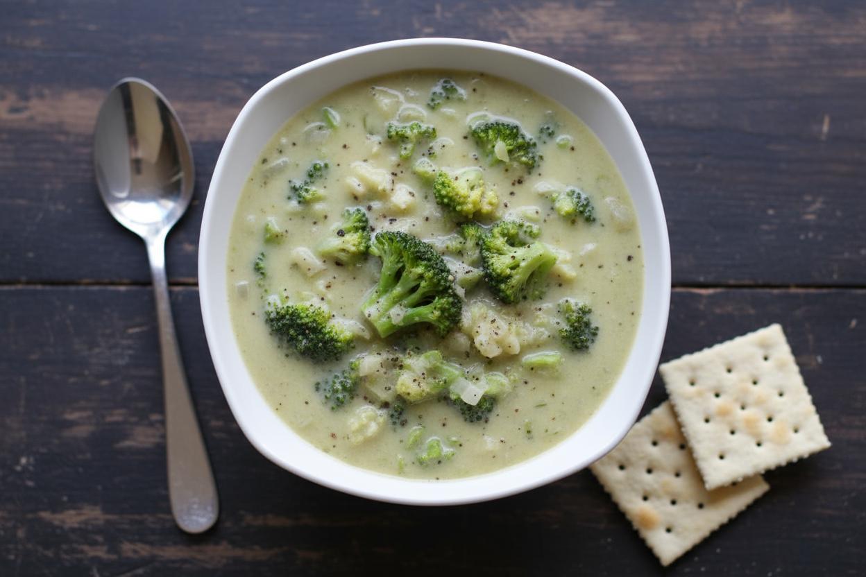 Cream of Broccoli Soup recipe