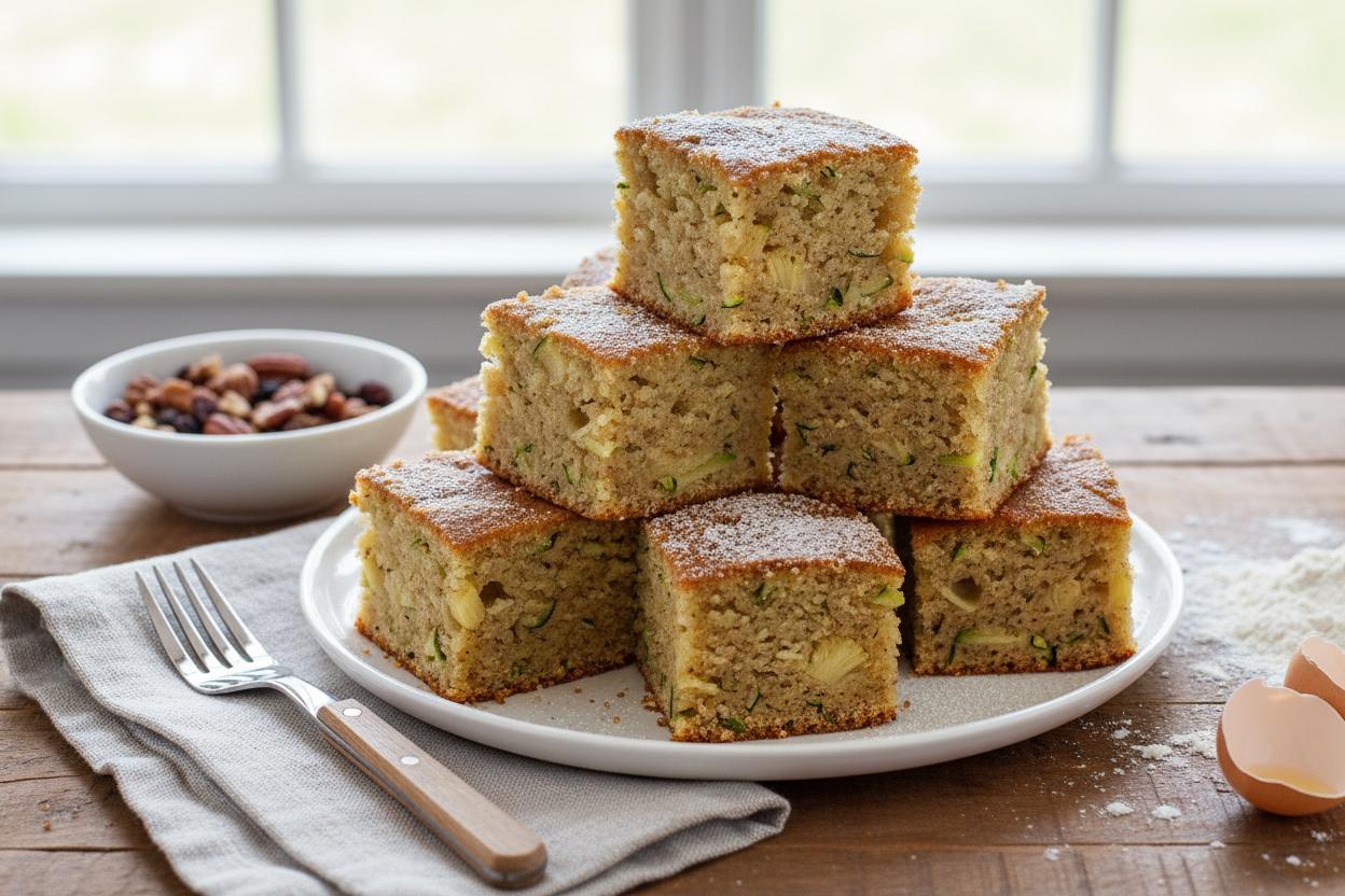 Pineapple Zucchini Cake recipe