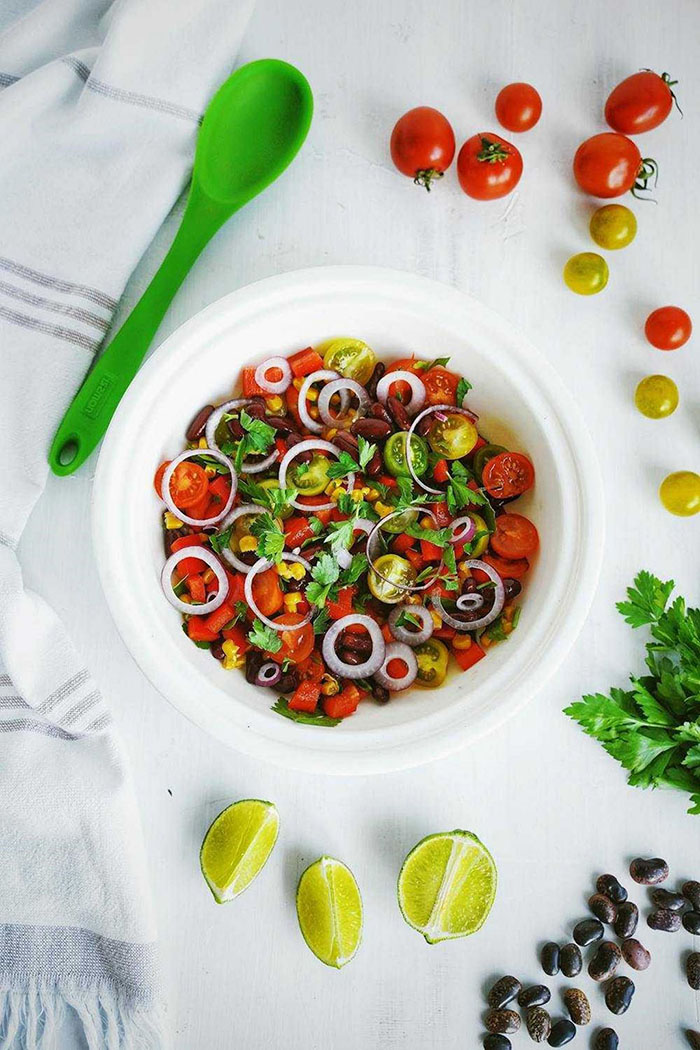 Asparagus and Tomato Salad with Yogurt-Cheese Dressing recipe