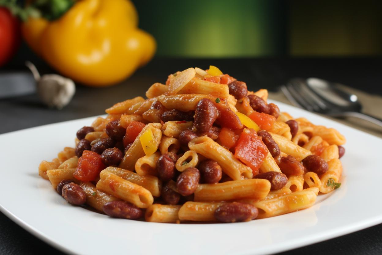 Mac and Beans Medley recipe