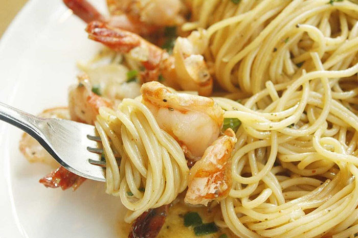 Pretty Crawfish Pasta recipe