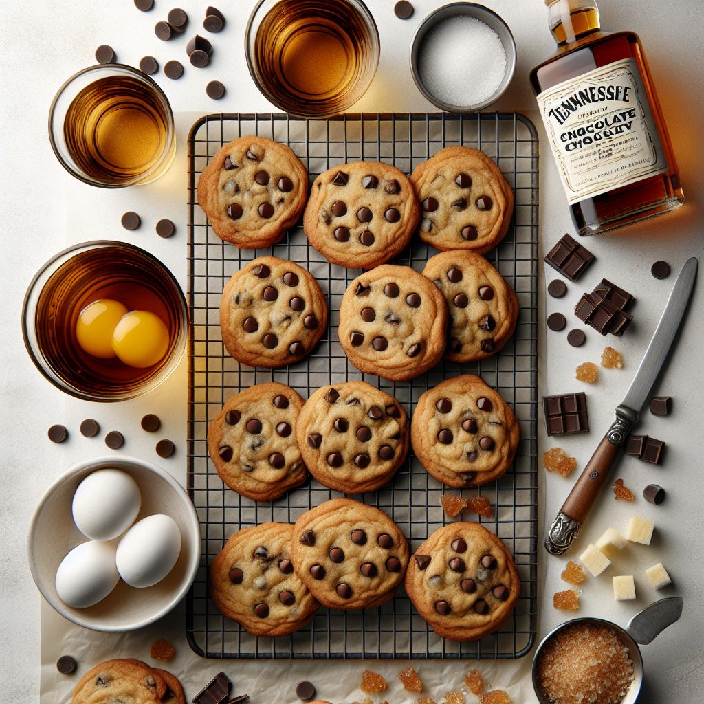 Chocolate Chips Cookies with Tennessee Whiskey recipe