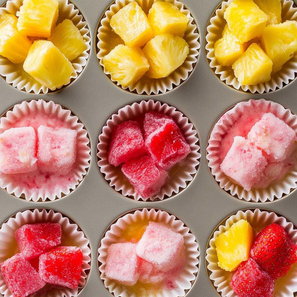 Frozen Fruit Cups recipe