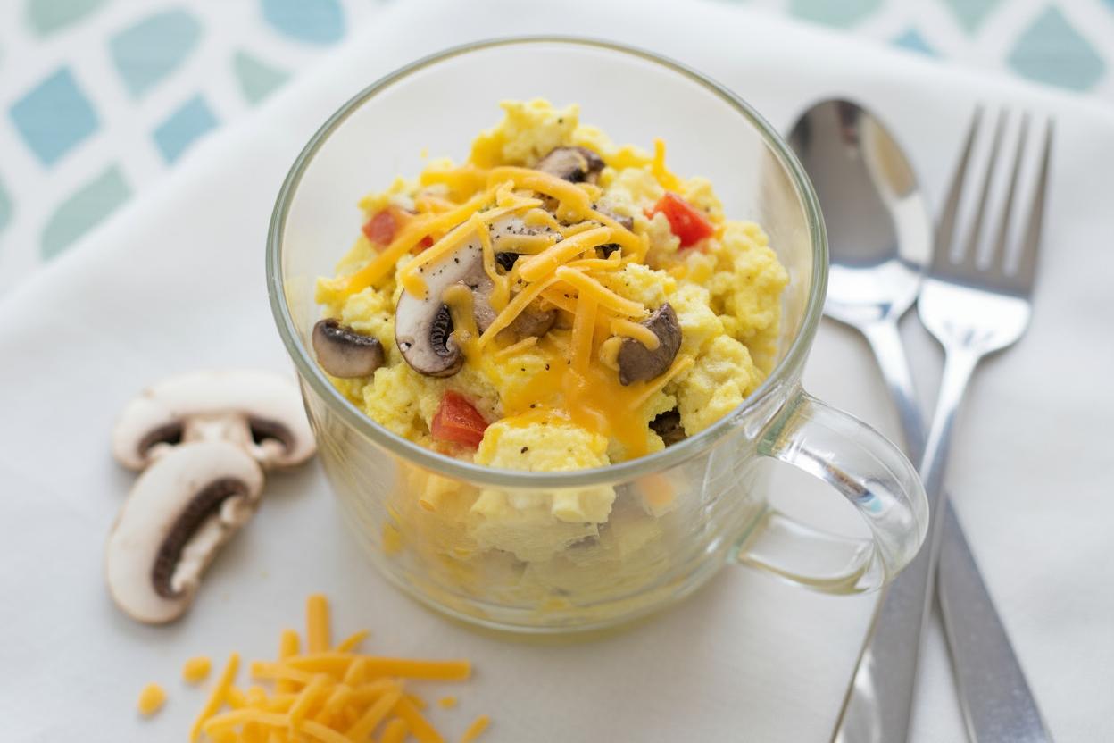 Veggie Omelet in a Mug recipe