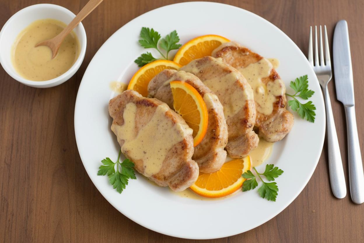 Honey Mustard Pork Chops recipe