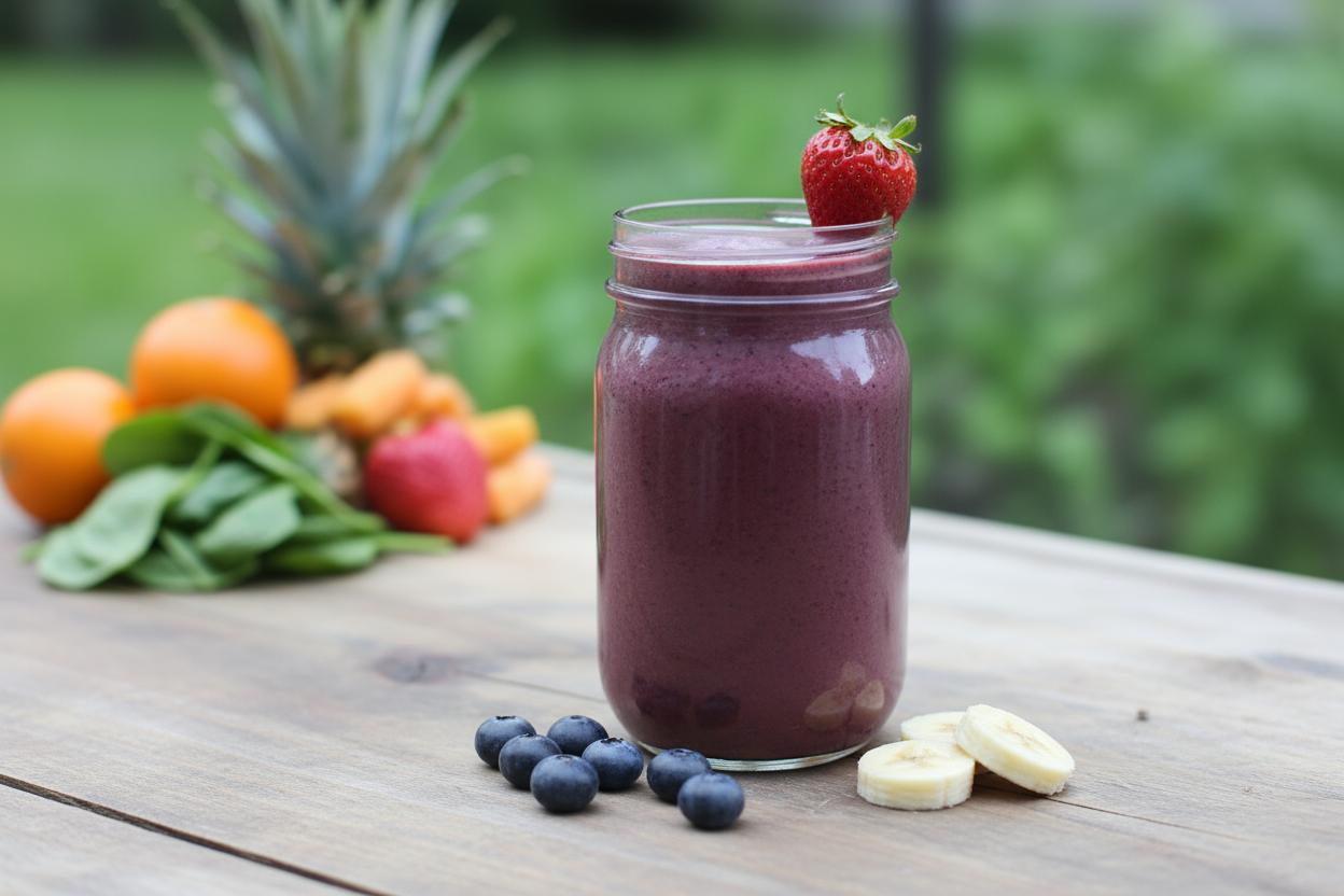 Red Monster Smoothie recipe
