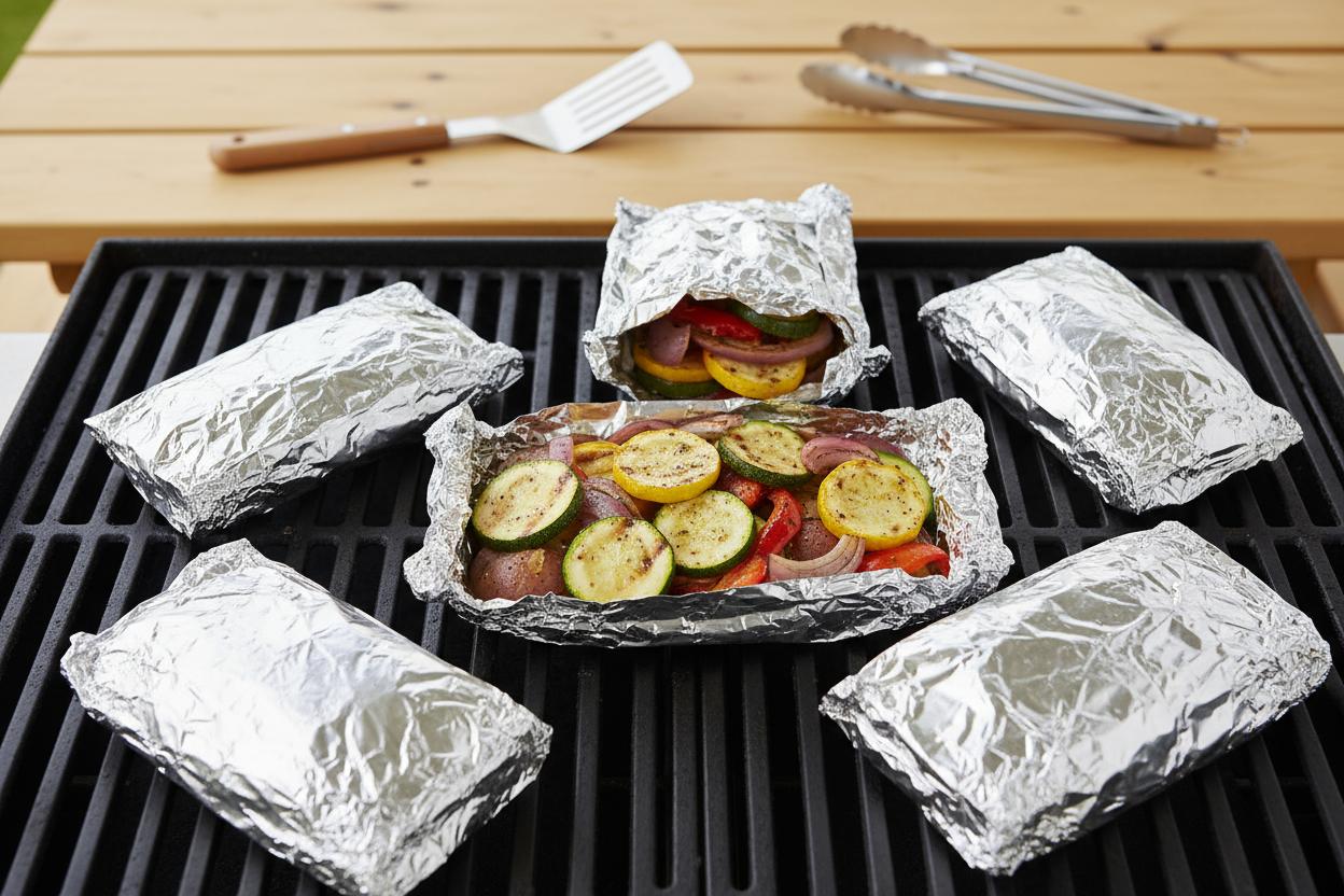 Grilled Vegetable Packets recipe