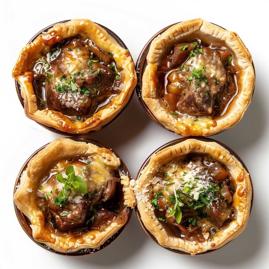 Lamb Shank and Dumpling Pies recipe