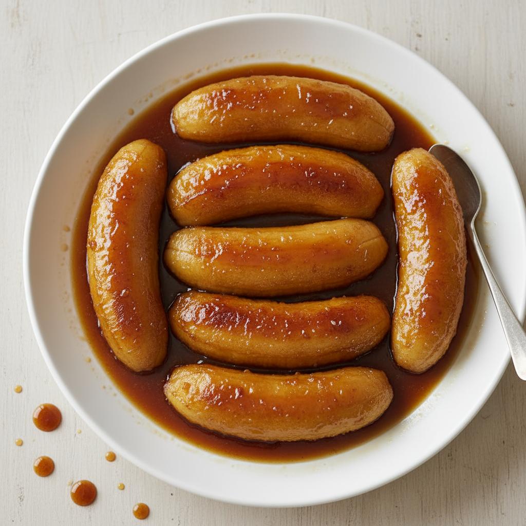 Bananas with Caramel Sauce recipe