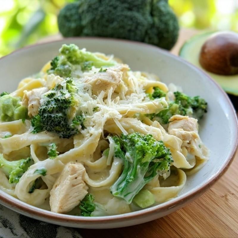 Chicken Broccoli Alfredo recipe