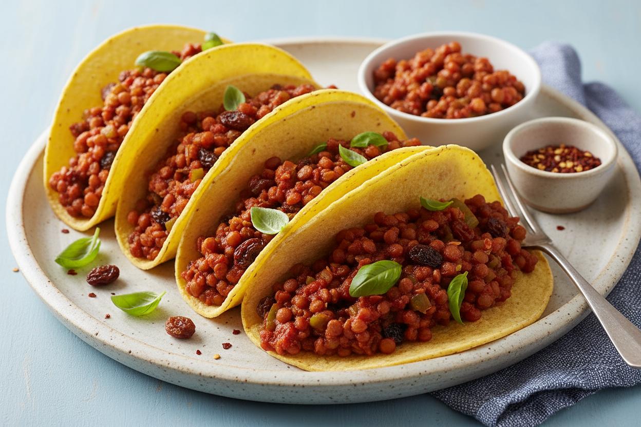 Lentil Tacos recipe