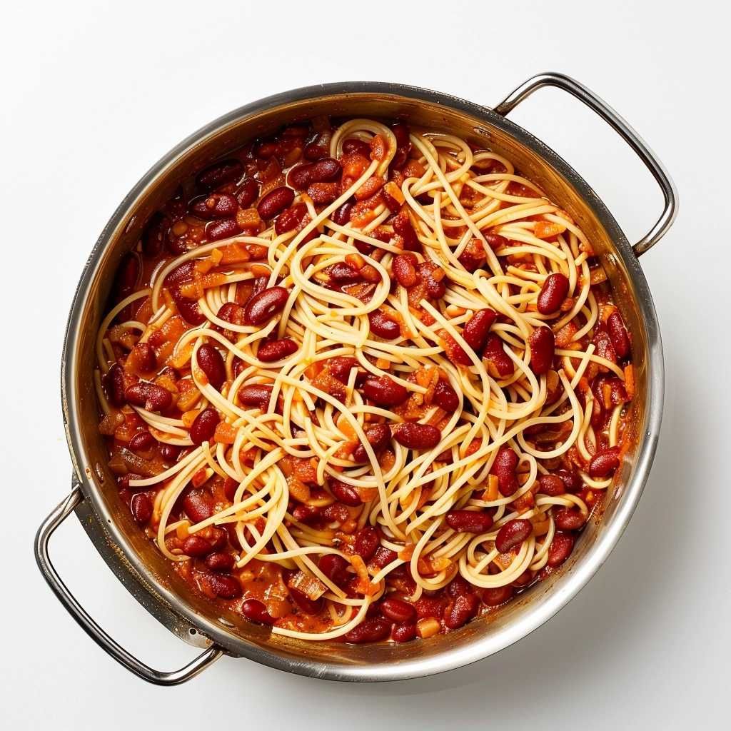 Red Beans and Spaghetti recipe