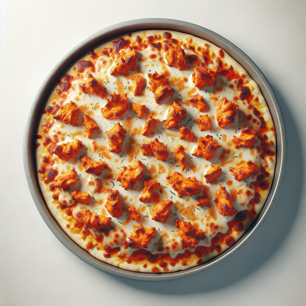 Buffalo Style Chicken Pizza recipe