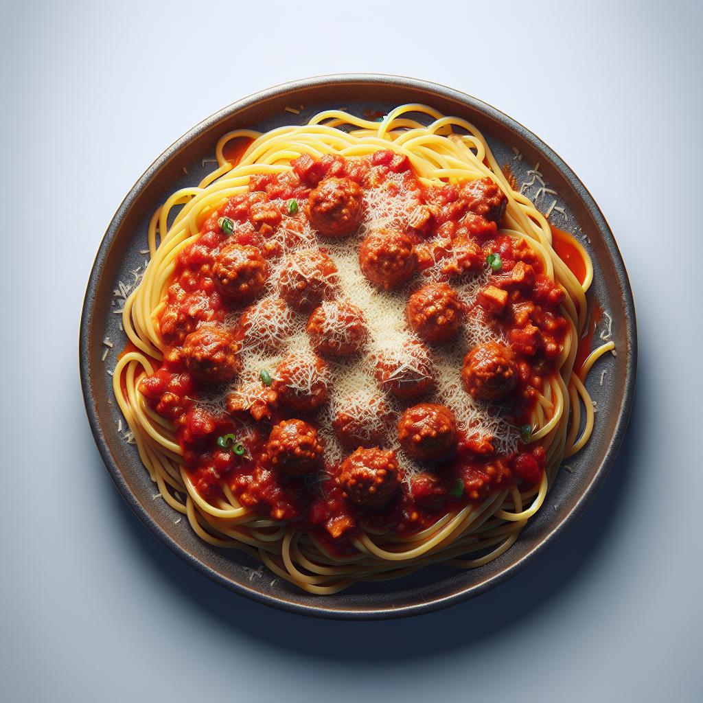 Camp David Spaghetti with Italian Sausage recipe