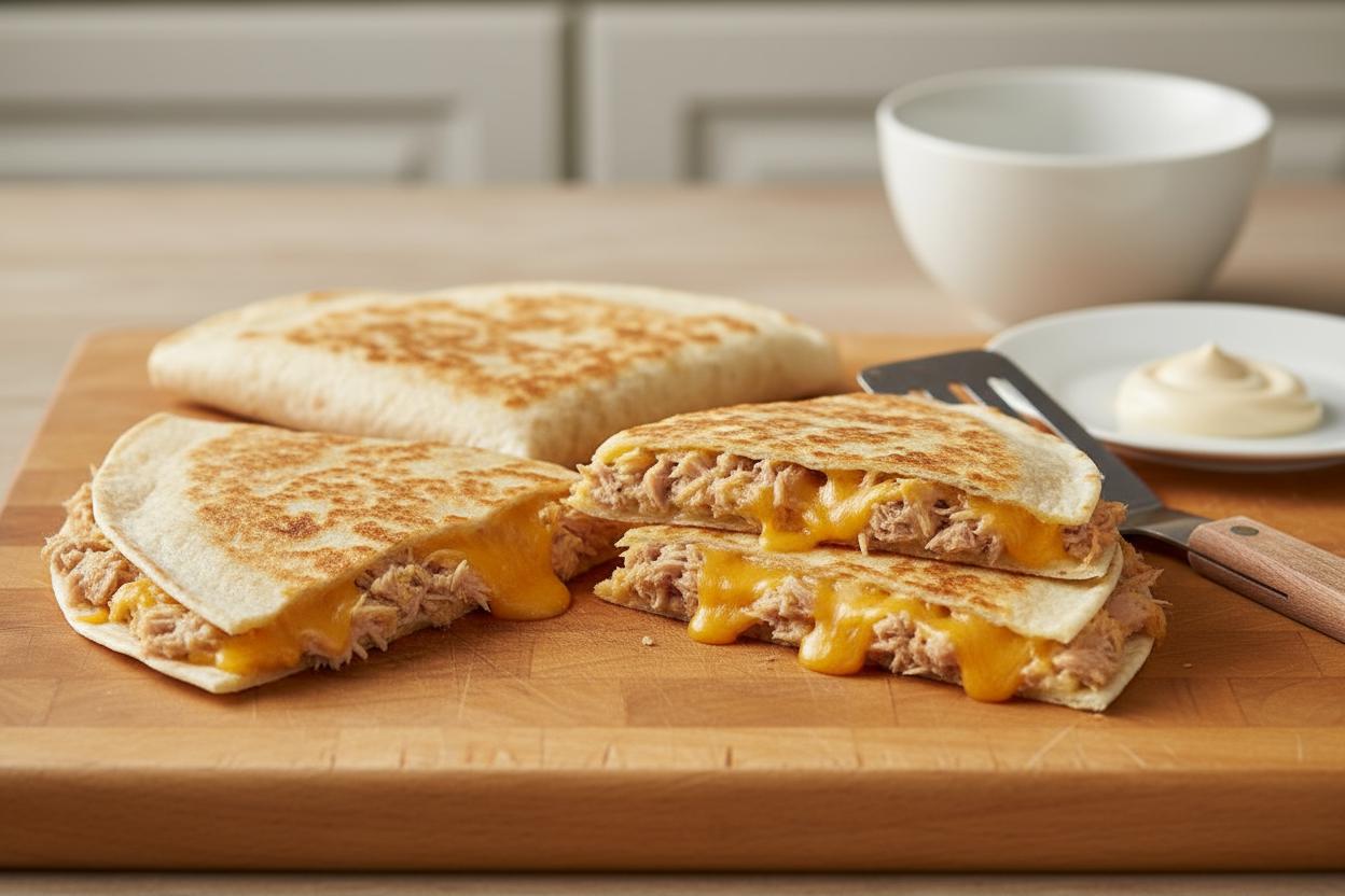 Tuna Quesadillas recipe