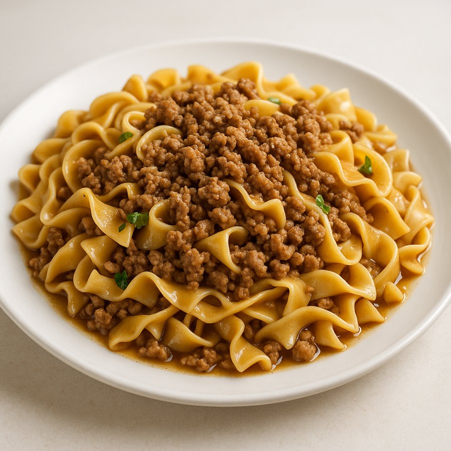 Beef & Noodles recipe