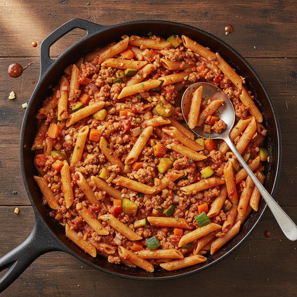 Skillet Pasta Dinner recipe