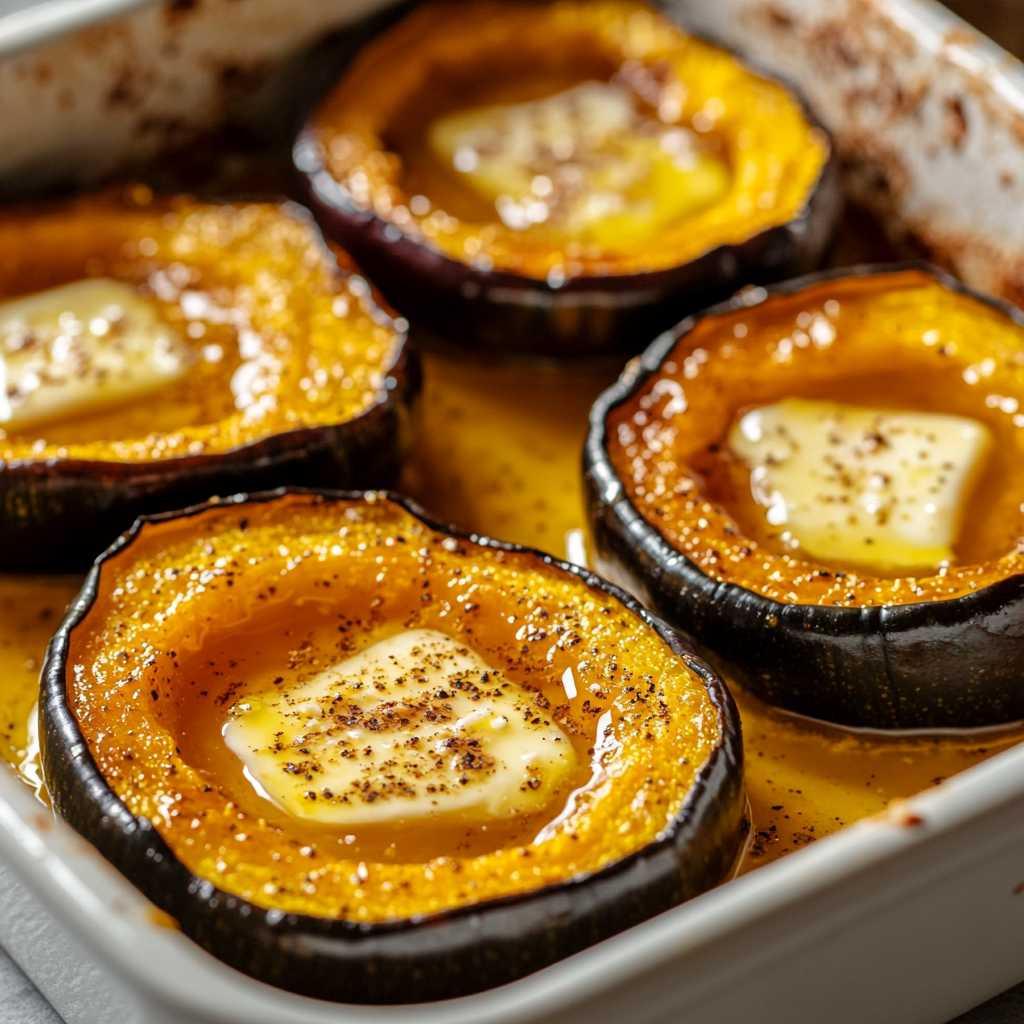 Orange Honeyed Acorn Squash recipe