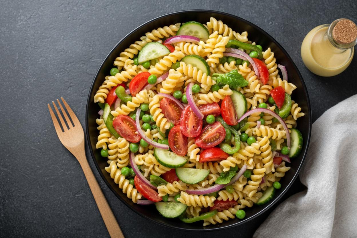 Pasta Vegetable Salad recipe