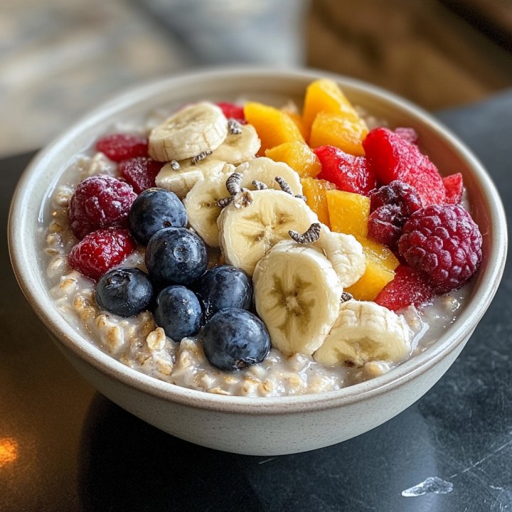 Fruity Homemade Oatmeal recipe