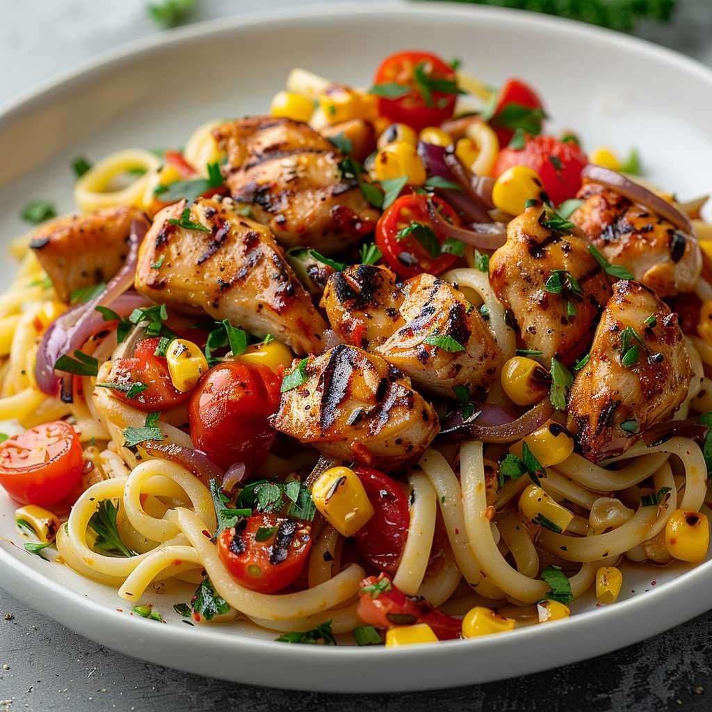 Rainforest Chicken and Pasta recipe