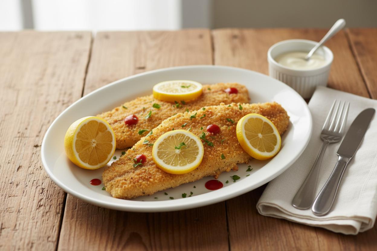 Mouth-Watering Oven-Fried Fish recipe