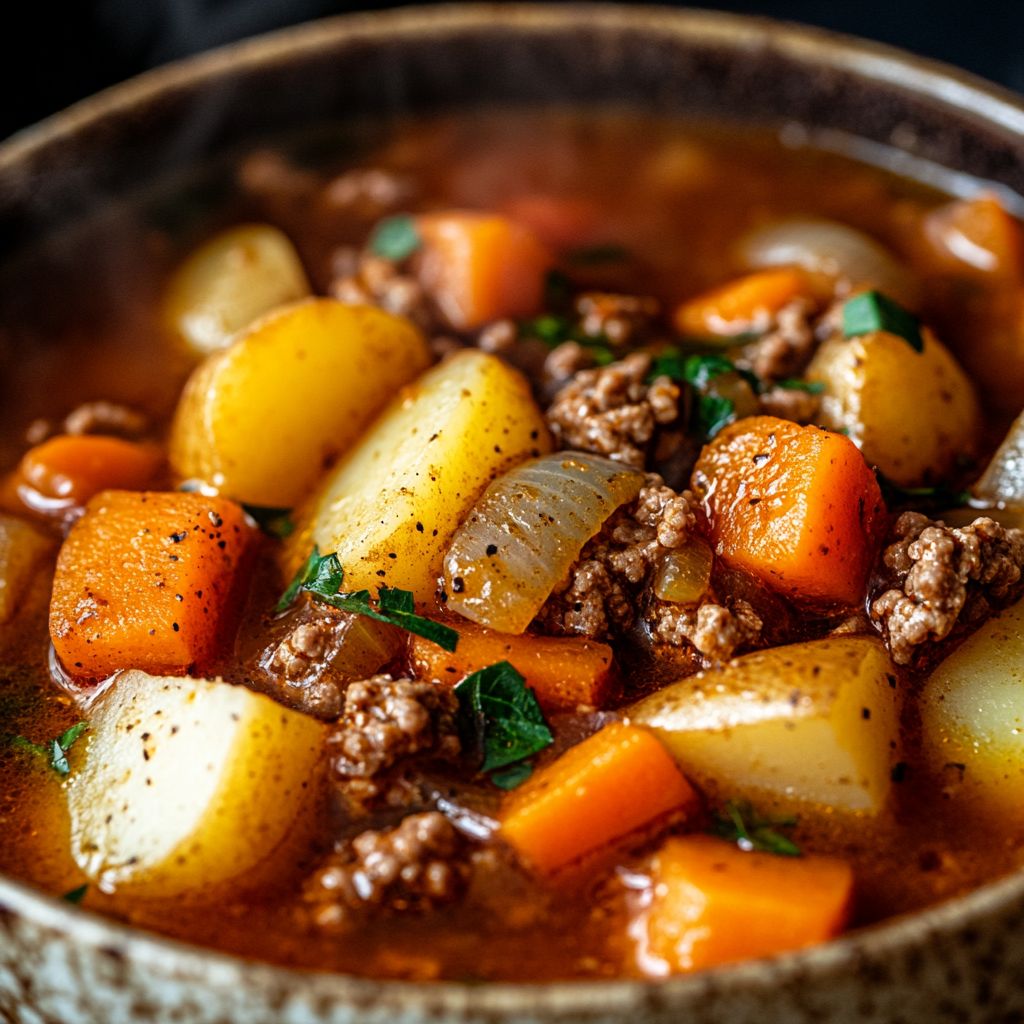 Ground Beef Stew recipe