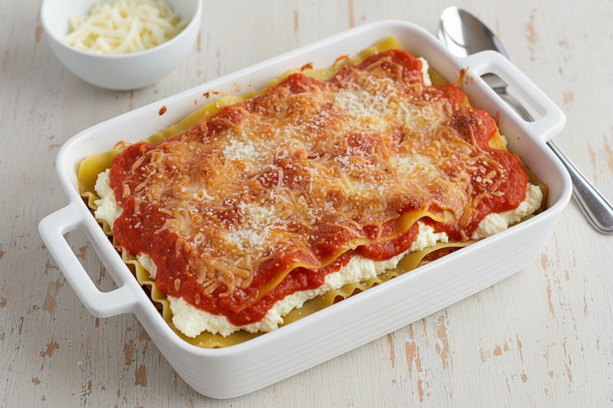 Easy Cut Lasagna recipe