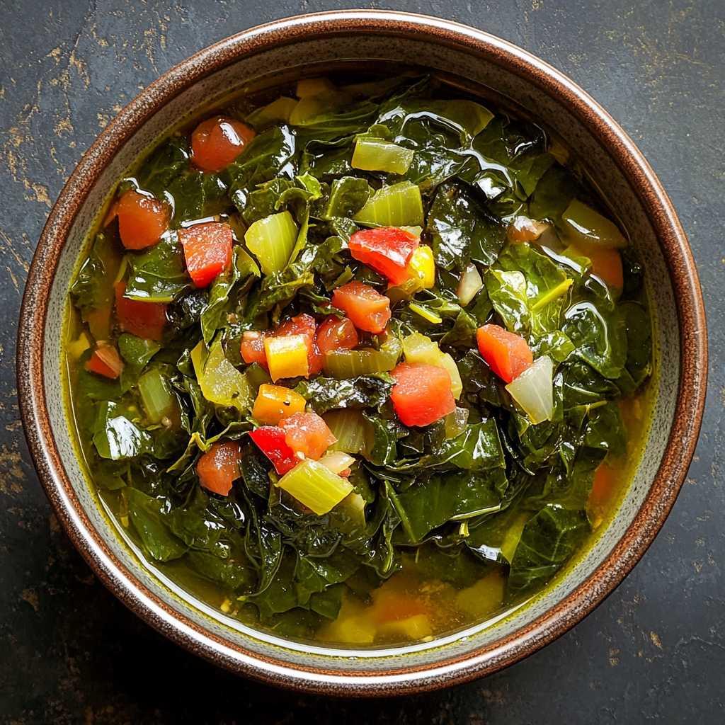 Vegetarian Collard Greens recipe