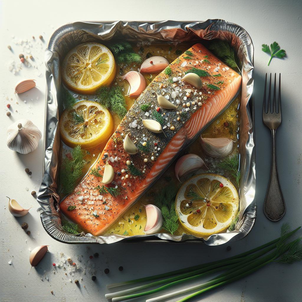 Garlic Salmon recipe