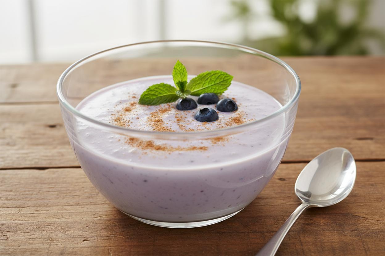 Chilled Blueberry Soup recipe