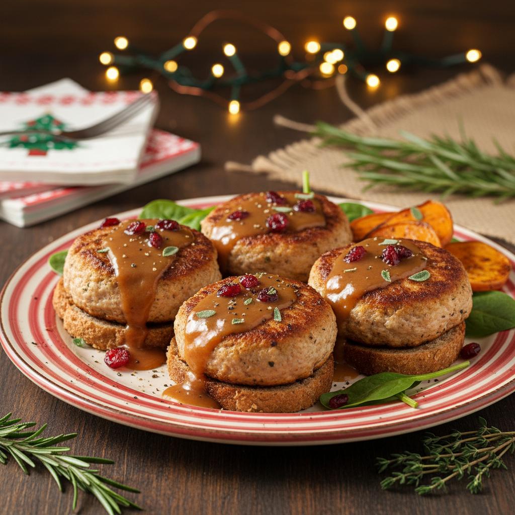 Christmas Turkey Patties recipe