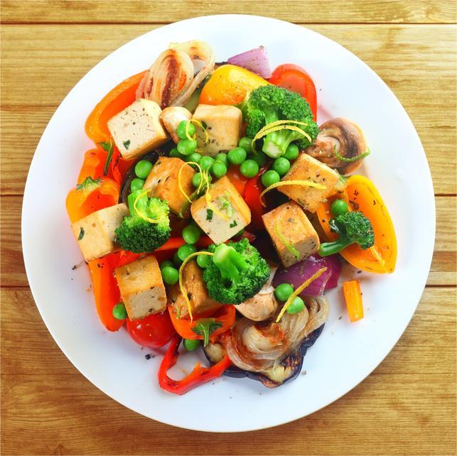 Vegan Tofu & Vegetable Dish recipe